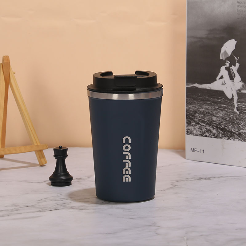 Termos cafea din oțel inoxidabil 304, izolație, portabil pentru mașină, capac cu închidere, utilizare în aer liber