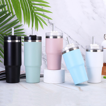 Termos cafea pentru mașină, gură largă — izolat din oțel inoxidabil (interior 304, exterior 201), 6–12 ore