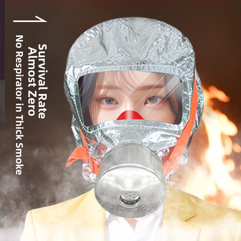 Maska za požar i dim s filtrom — respirator za samostalno spašavanje, zaštitna oprema