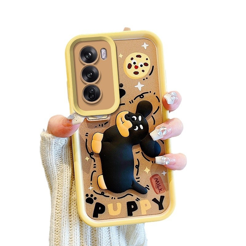 OPPO Reno13Pro, 12Pro i 8Pro maska s karikaturalnim likom, TPU, zaštita od ruba do ruba