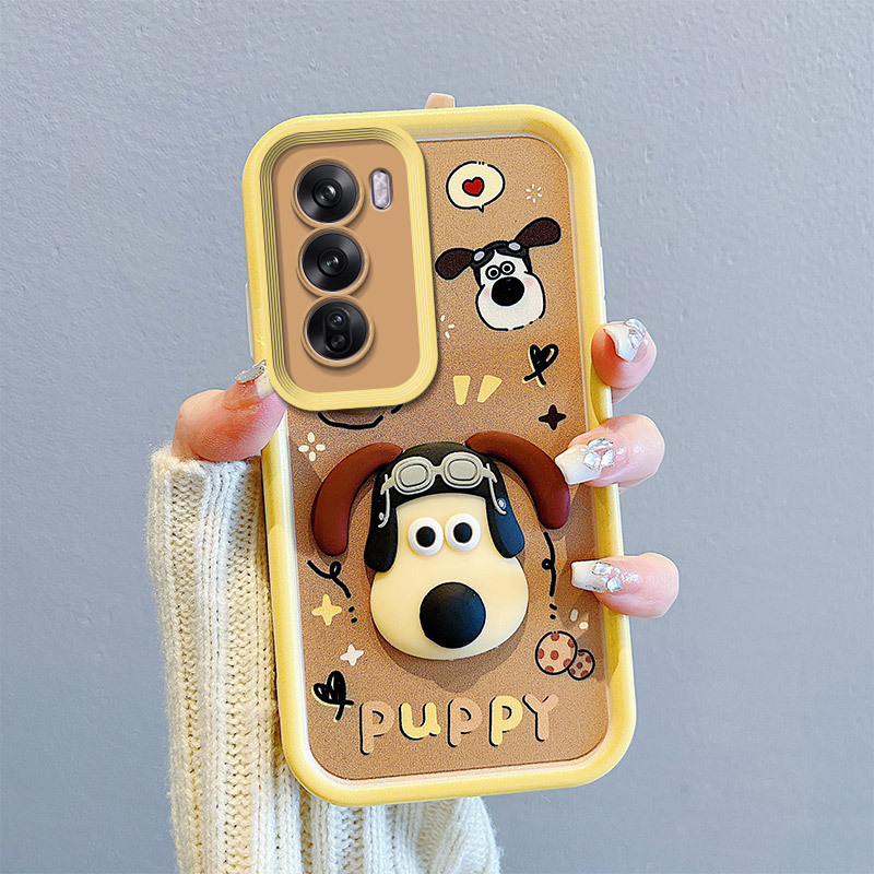 OPPO Reno13Pro, 12Pro i 8Pro maska s karikaturalnim likom, TPU, zaštita od ruba do ruba
