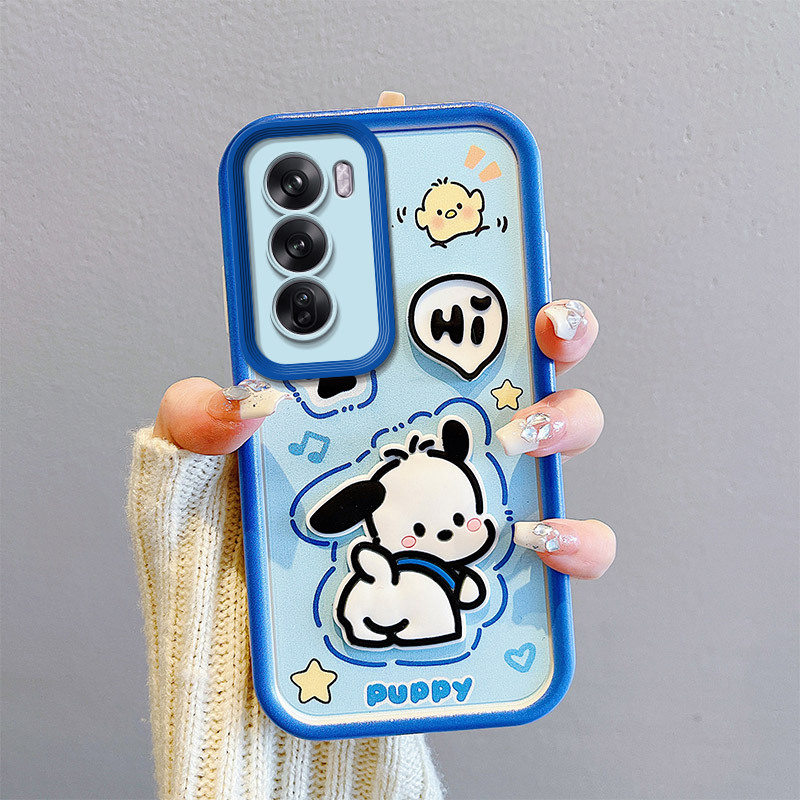 OPPO Reno13Pro, 12Pro i 8Pro maska s karikaturalnim likom, TPU, zaštita od ruba do ruba