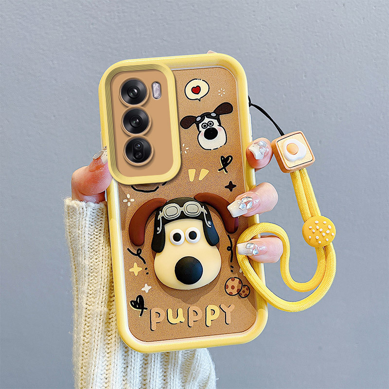 OPPO Reno13Pro, 12Pro i 8Pro maska s karikaturalnim likom, TPU, zaštita od ruba do ruba