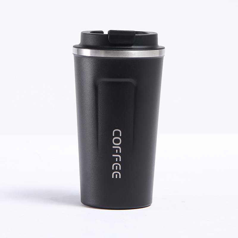 Cană de birou cu afișaj de temperatură, din oțel inoxidabil 304, design minimalist, izolație, posibilitate personalizare cu logo