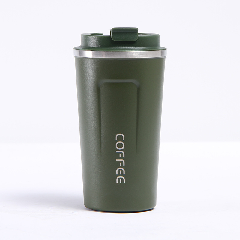 Cană de birou cu afișaj de temperatură, din oțel inoxidabil 304, design minimalist, izolație, posibilitate personalizare cu logo