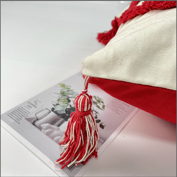 Ciucure din bumbac reciclat, lucrat manual, decor pentru perdele și textile de casă, 10 cm lungime