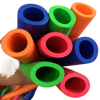 Husă pentru țevi izolante, cauciuc NBR și plastic, spumă densă, protecție anti-derapare pentru mâner