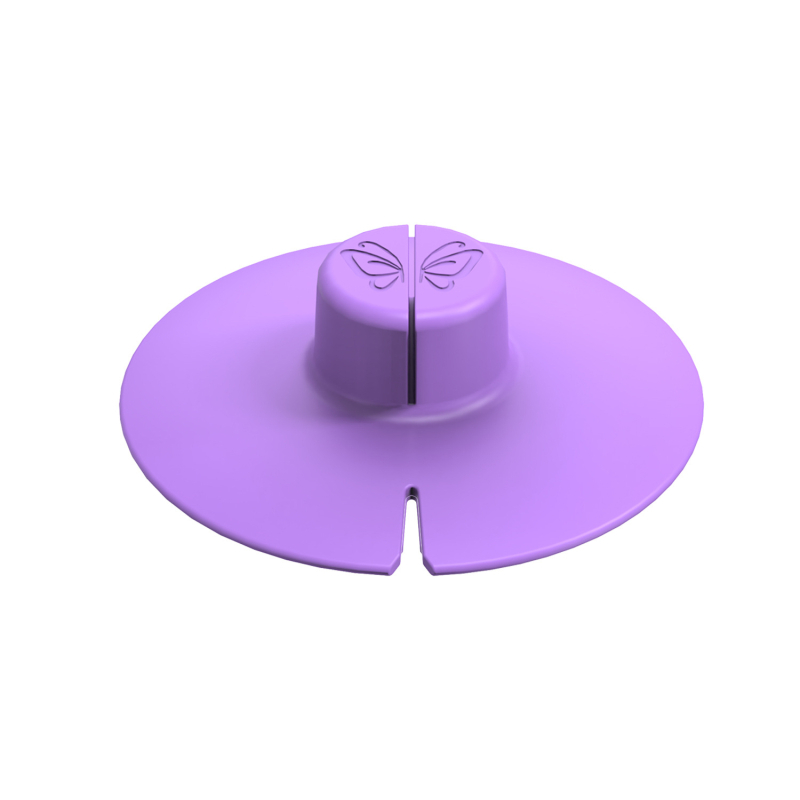 Capac de cești din silicon alimentar, universal pentru cești ceramice, suport pentru pliculete de ceai și infuzor, roz