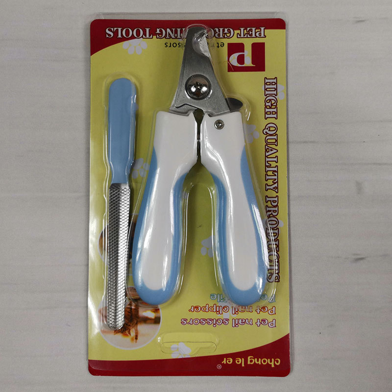 Set pentru unghii animale LED, pentru pisici și câini, cu pilă, în ambalaj din carton, modele variate