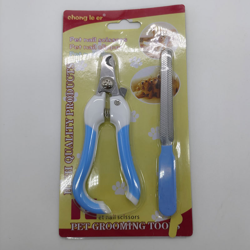 Set pentru unghii animale LED, pentru pisici și câini, cu pilă, în ambalaj din carton, modele variate