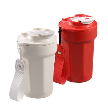 Cana termică izolată din oțel inoxidabil 316, ceașcă de cafea portabilă octogonală, cadou personalizabil