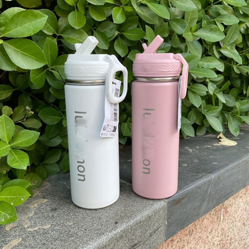 Lulu sticlă de apă sport, termos din oțel inoxidabil, izolație, 530 ml, portabil