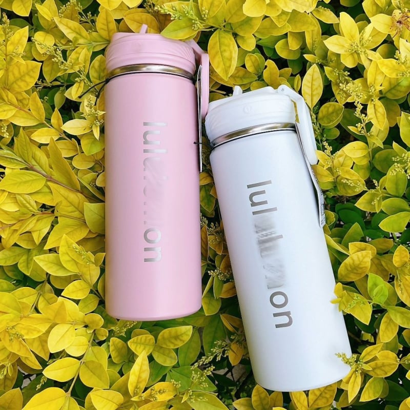 Lulu sticlă de apă sport, termos din oțel inoxidabil, izolație, 530 ml, portabil