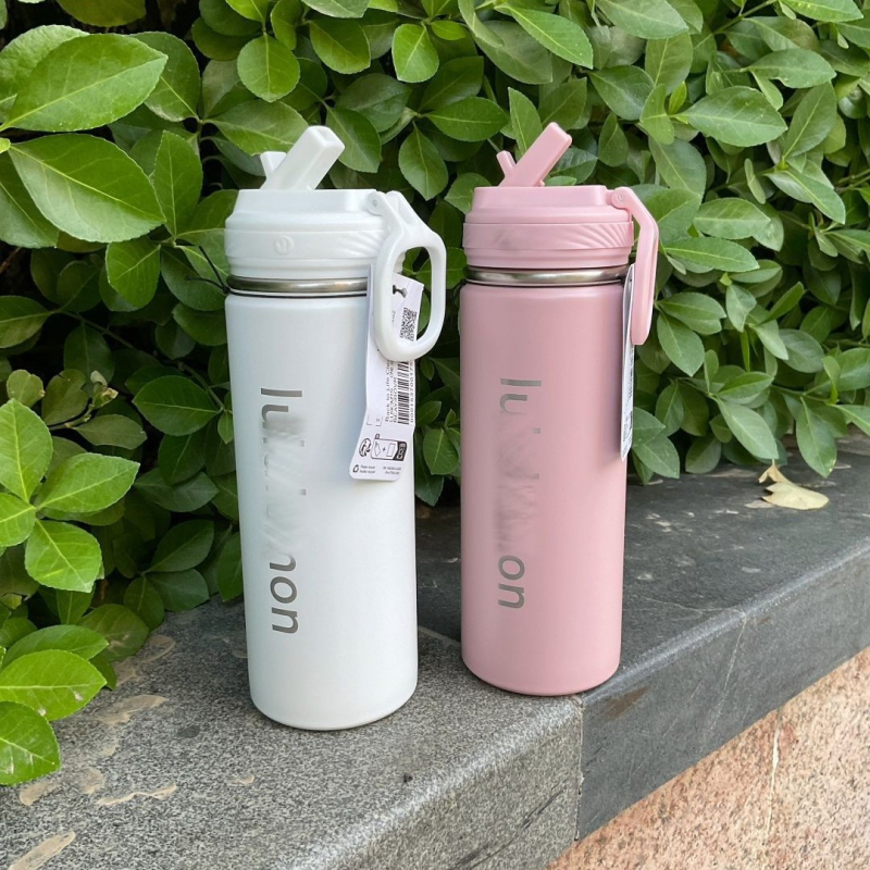 Lulu sticlă de apă sport, termos din oțel inoxidabil, izolație, 530 ml, portabil