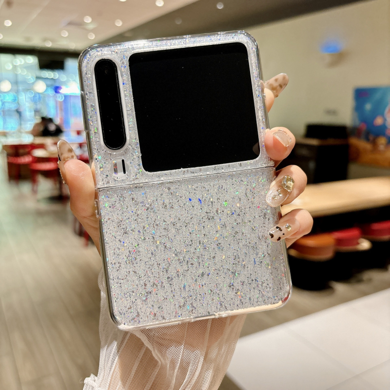 Kućište za Huawei PuraX sklapanje – ljubičasti ombre dizajn zečića, Pocket2, MIXFlip, lagani luksuz