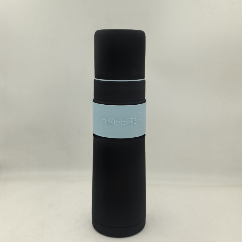 Cană termică din oțel inoxidabil cu pereți dubli, capacitate 1000 ml, interior 304, exterior 201