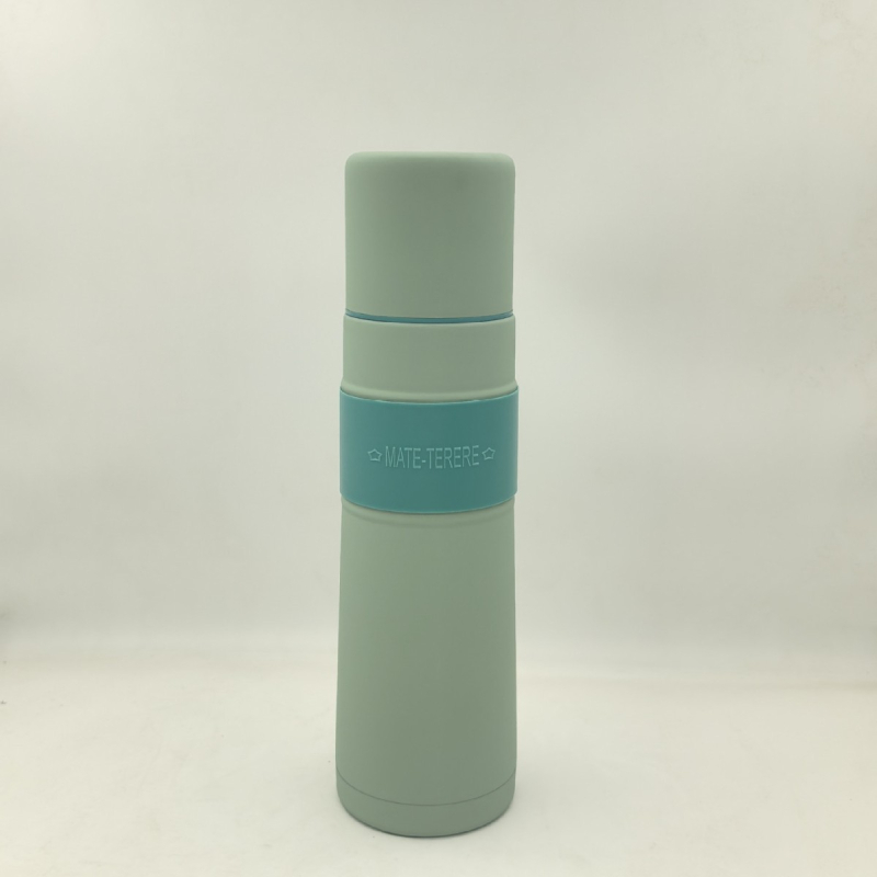 Cană termică din oțel inoxidabil cu pereți dubli, capacitate 1000 ml, interior 304, exterior 201