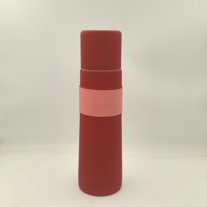 Cană termică din oțel inoxidabil cu pereți dubli, capacitate 1000 ml, interior 304, exterior 201
