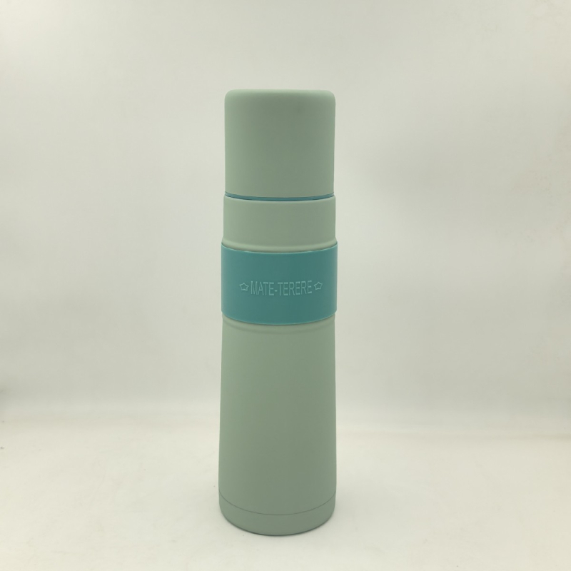 Cană termică din oțel inoxidabil cu pereți dubli, capacitate 1000 ml, interior 304, exterior 201