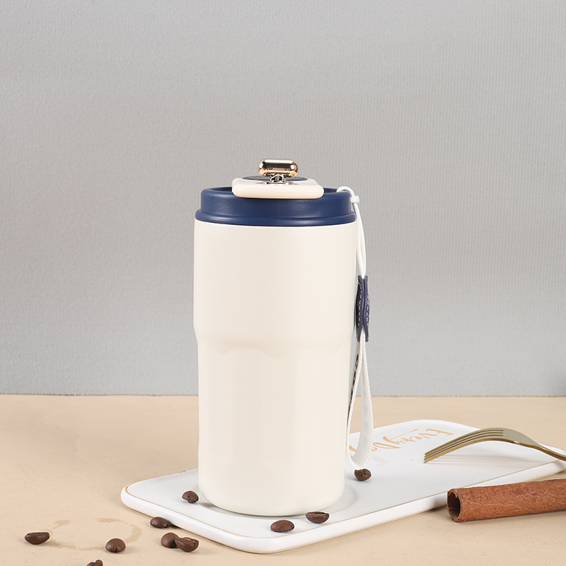 Ceașcă de cafea cu afișaj inteligent al temperaturii, din oțel inoxidabil 316, portabilă pentru mașină, cu logo personalizat