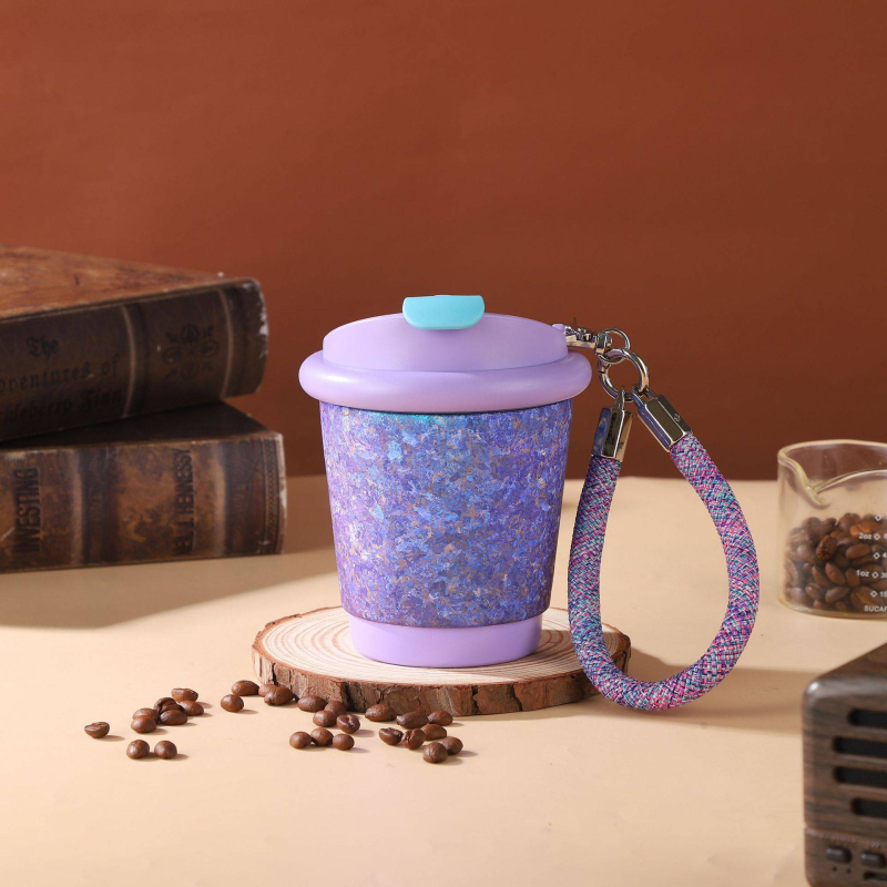 2026 Noul model din titan pur, cană de cafea izolată, fără acoperire, portabilă