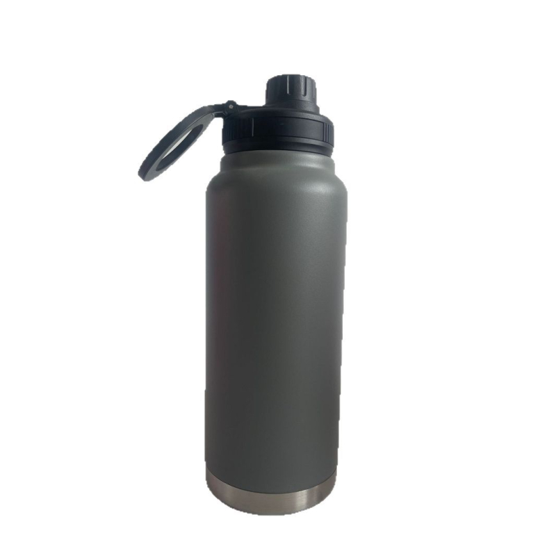 Termos din oțel inoxidabil 304, izolație, design spațial creativ, portabil pentru exterior cu mâner, capacitate mare, sticlă de apă pentru sport