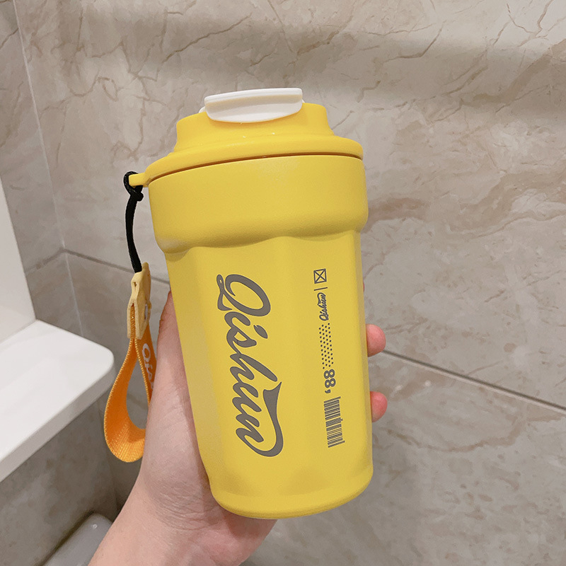 Cană termo din oțel inoxidabil pentru cafea, portabilă, design elegant de înaltă calitate