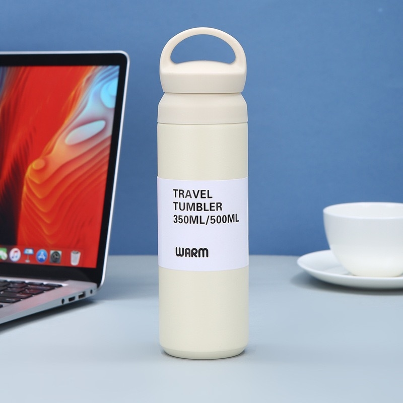 Cană termoizolantă portabilă în stil japonez, din oțel inoxidabil 304, pentru cafea, design minimalist