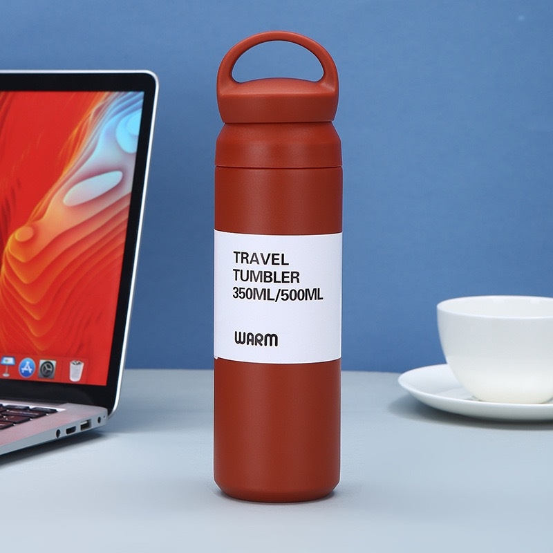 Cană termoizolantă portabilă în stil japonez, din oțel inoxidabil 304, pentru cafea, design minimalist
