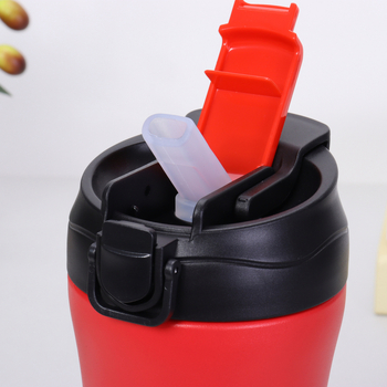 Cană de cafea minimalistă din oțel inoxidabil, izolație prin vid, capacitate mare, pentru călătorii și utilizare în mașină