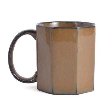 Ceașcă ceramică Nordic cu glazură de cuptor, design retro, pentru cafea sau ceai, acasă sau la birou