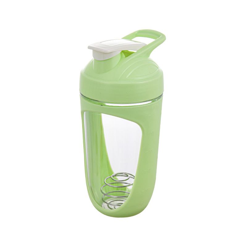 Cana shaker din plastic, 680 ml, pentru pudră proteică și milkshake – pereți dubli, etanș, cu logo personalizat