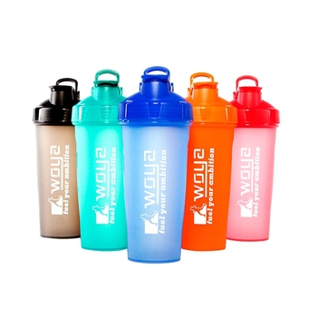 Shaker de fitness cu capacitate mare, recipient plastic portabil pentru shake-uri proteice