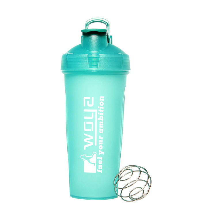 Shaker de fitness cu capacitate mare, recipient plastic portabil pentru shake-uri proteice