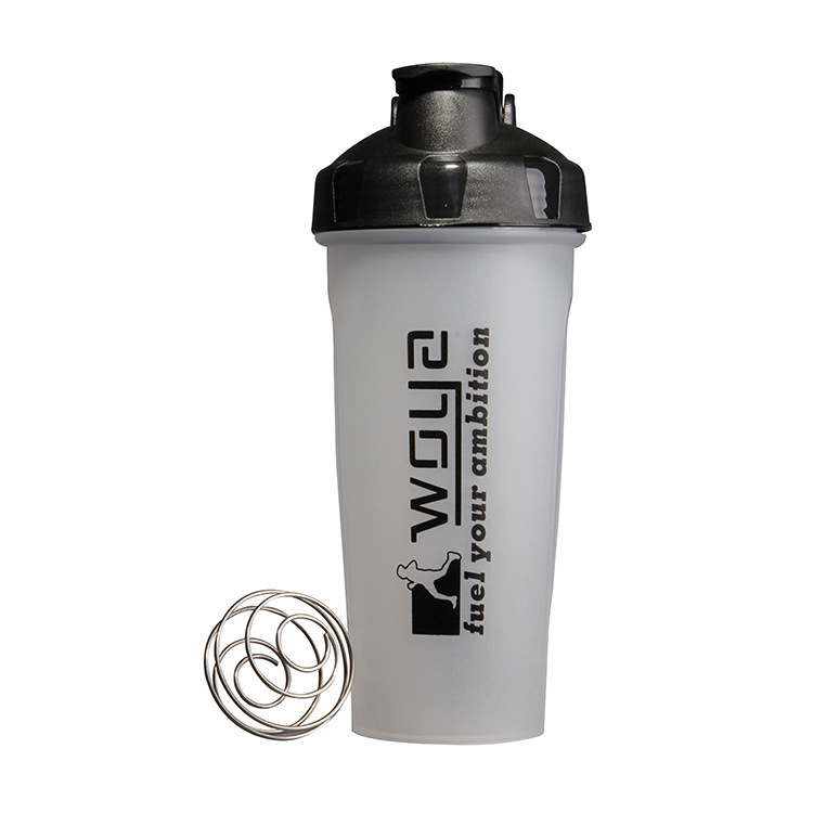 Shaker de fitness cu capacitate mare, recipient plastic portabil pentru shake-uri proteice