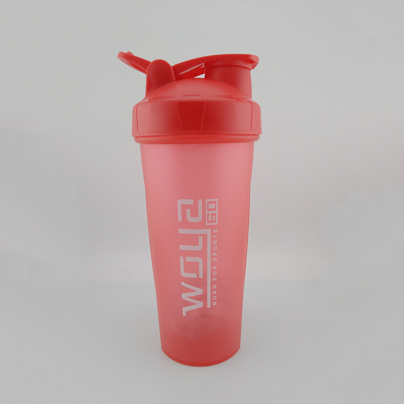 Shaker de fitness cu capacitate mare, recipient plastic portabil pentru shake-uri proteice