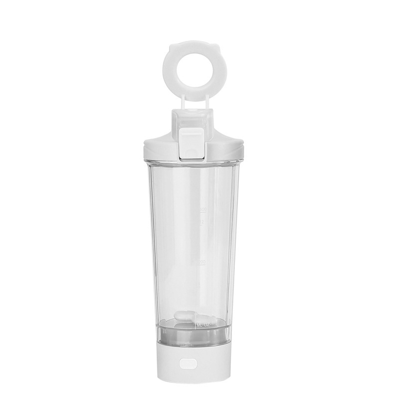 Pahar de shake pentru sport și fitness, cu scară – capacitate mare, rezistent la temperaturi, din plastic alimentar