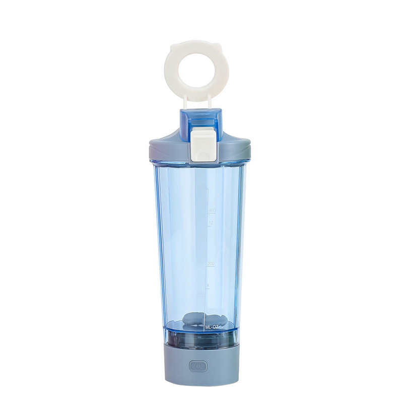 Pahar de shake pentru sport și fitness, cu scară – capacitate mare, rezistent la temperaturi, din plastic alimentar