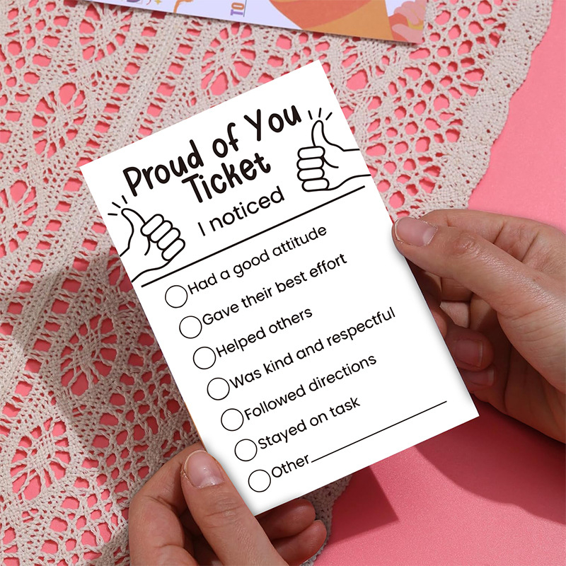 Card de recunoștință pentru angajați, în engleză, gol — inspirațional, simplu și modern pentru mesaje scrise de mână