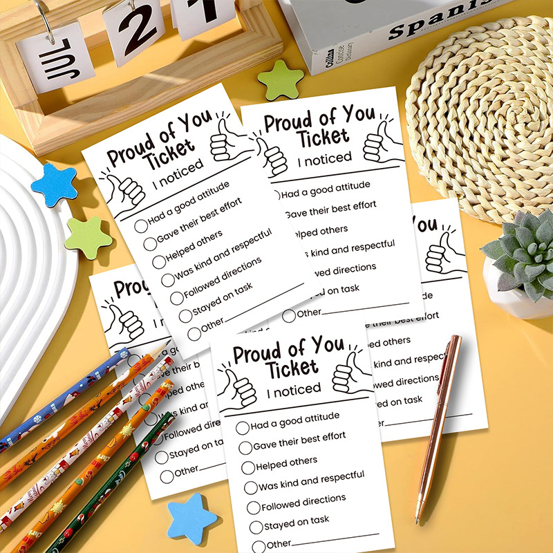 Card de recunoștință pentru angajați, în engleză, gol — inspirațional, simplu și modern pentru mesaje scrise de mână