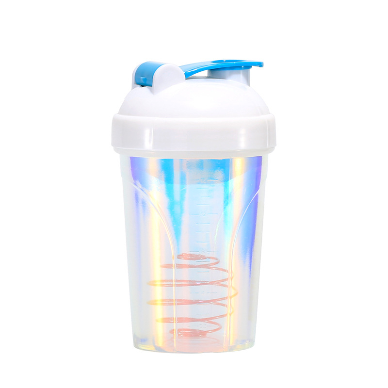 Shaker pentru pudră de proteine, cu capac mare, din plastic, cu logo personalizat