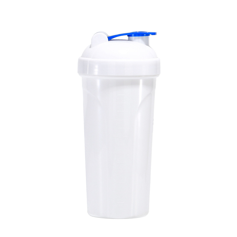 Shaker pentru pudră de proteine, cu capac mare, din plastic, cu logo personalizat