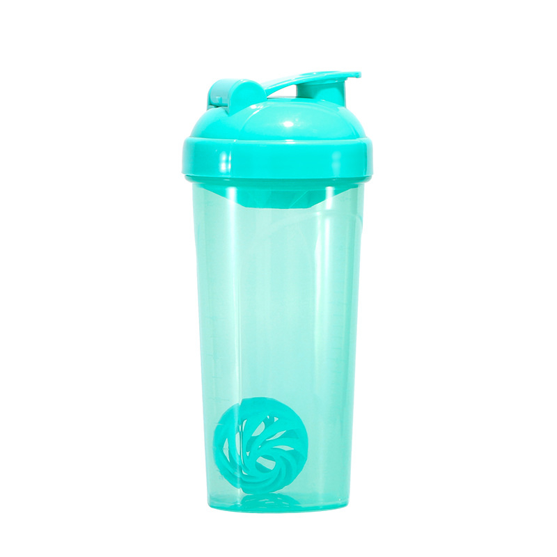 Shaker pentru pudră de proteine, cu capac mare, din plastic, cu logo personalizat