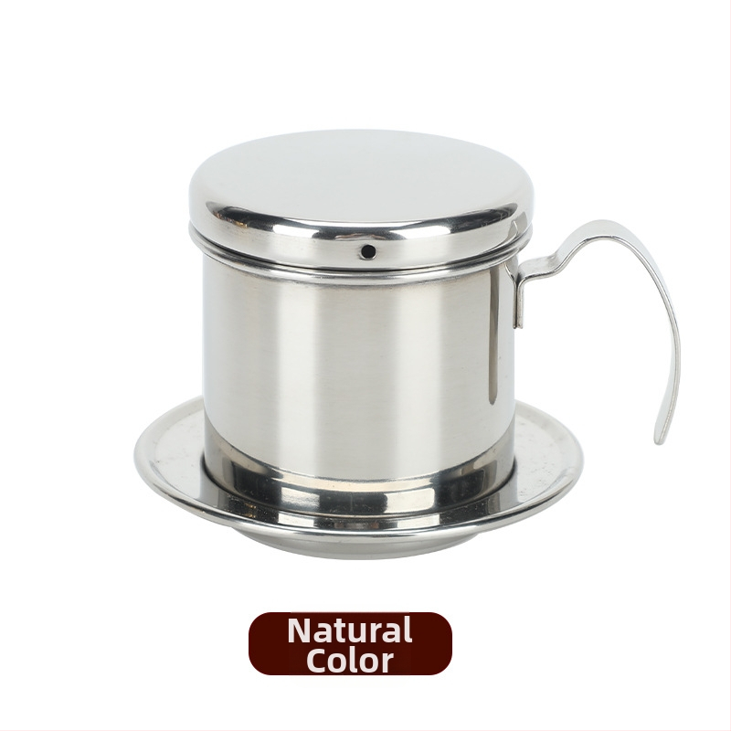 Cafetieră vietnameză tip picurare și ceașcă, din oțel inoxidabil 304, multifuncțională, stil italian