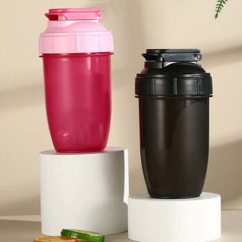 Shaker pentru proteine cu capacitate mare, recipient portabil pentru sport, etanș, pentru amestecuri