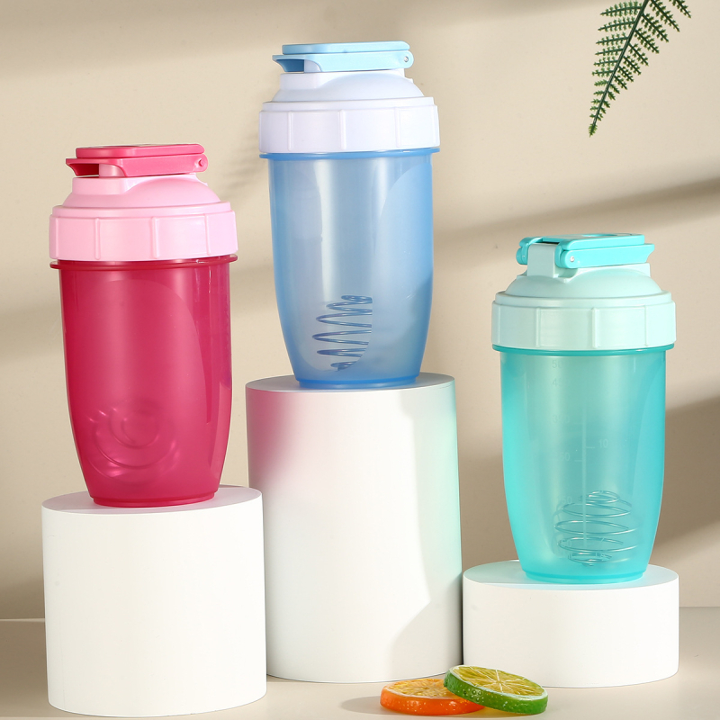 Shaker pentru proteine cu capacitate mare, recipient portabil pentru sport, etanș, pentru amestecuri