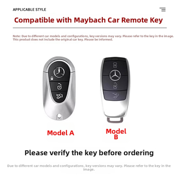 Kožený obal na kľúč pre Maybach S-Class a modely Mercedes: S450L, S480, S500L, GLS, E300L, C260