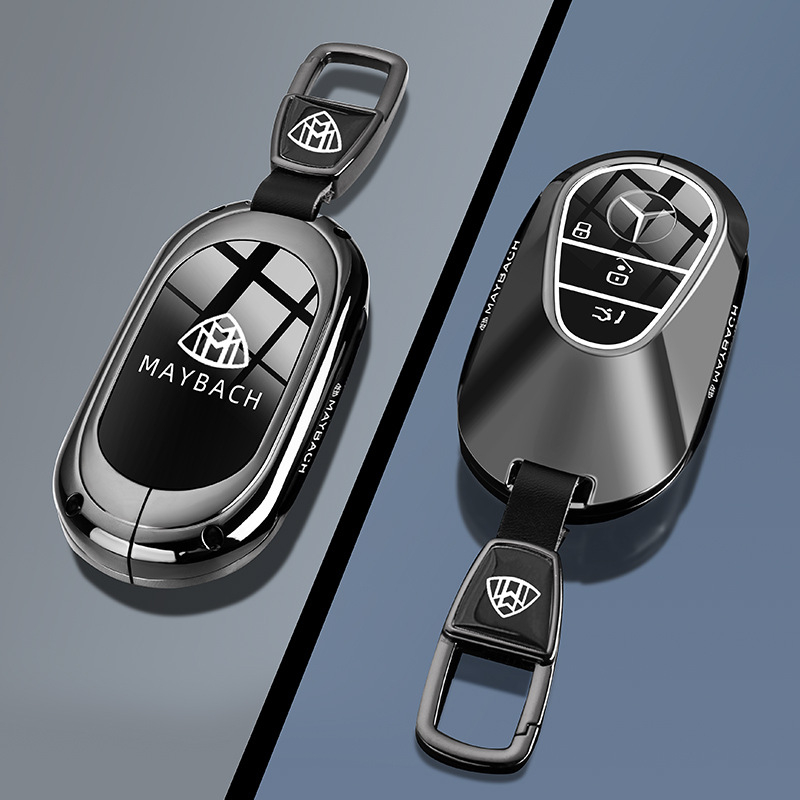Θήκη κλειδιού από γνήσιο δέρμα για Maybach S-Class και μοντέλα Mercedes: S450L, S480, S500L, GLS, E300L, C260