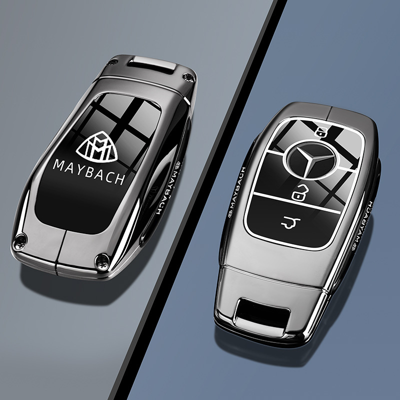 Θήκη κλειδιού από γνήσιο δέρμα για Maybach S-Class και μοντέλα Mercedes: S450L, S480, S500L, GLS, E300L, C260