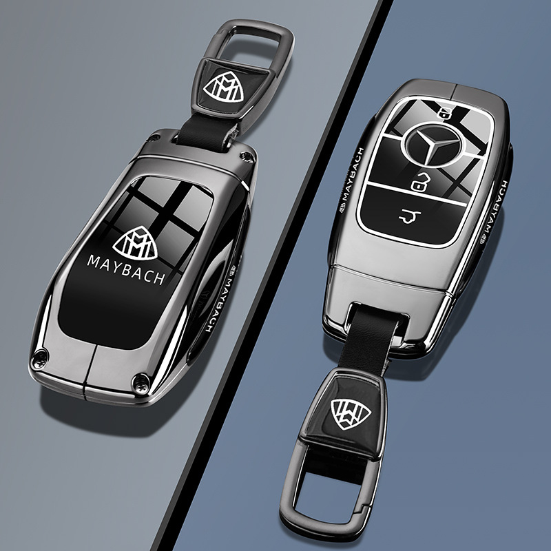 Θήκη κλειδιού από γνήσιο δέρμα για Maybach S-Class και μοντέλα Mercedes: S450L, S480, S500L, GLS, E300L, C260